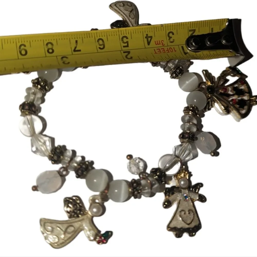 holiday Angel and beaded bracelet‎